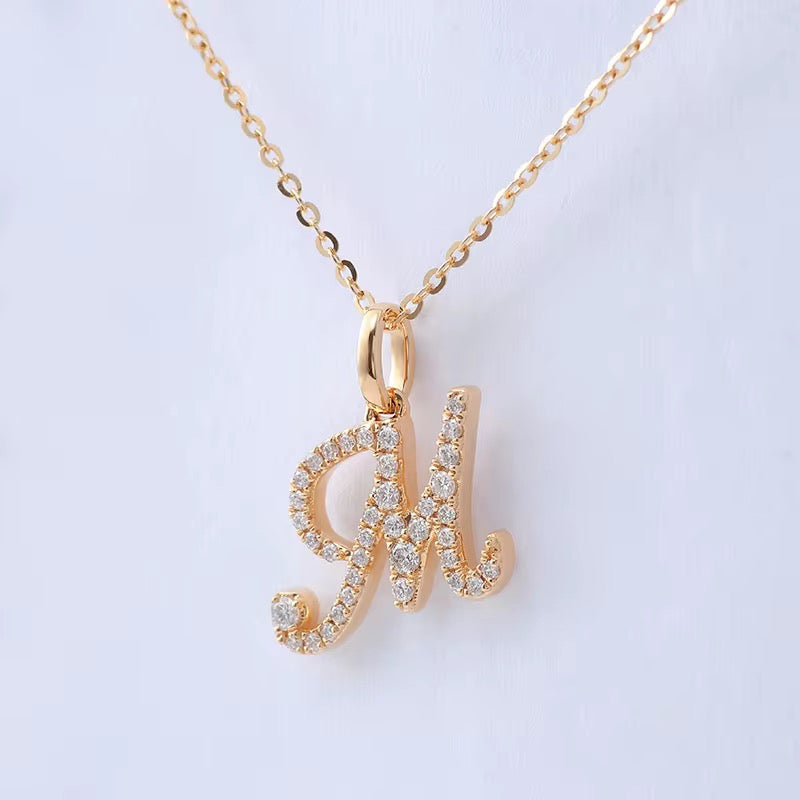 Custom Letter Pendant