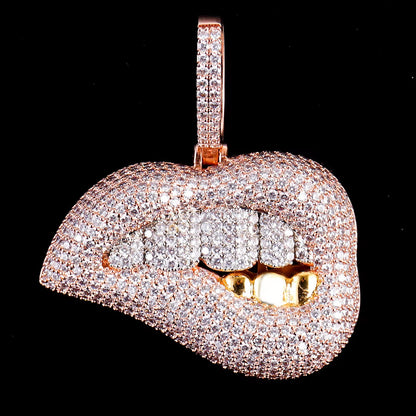 Custom Mouth Pendant