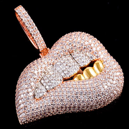 Custom Mouth Pendant