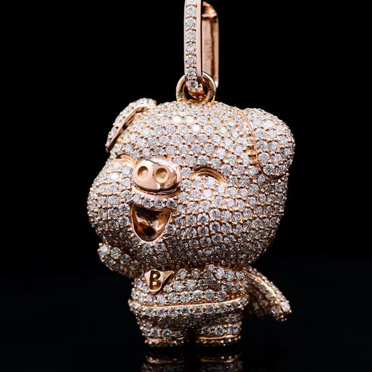 Custom Genie Pig Pendant