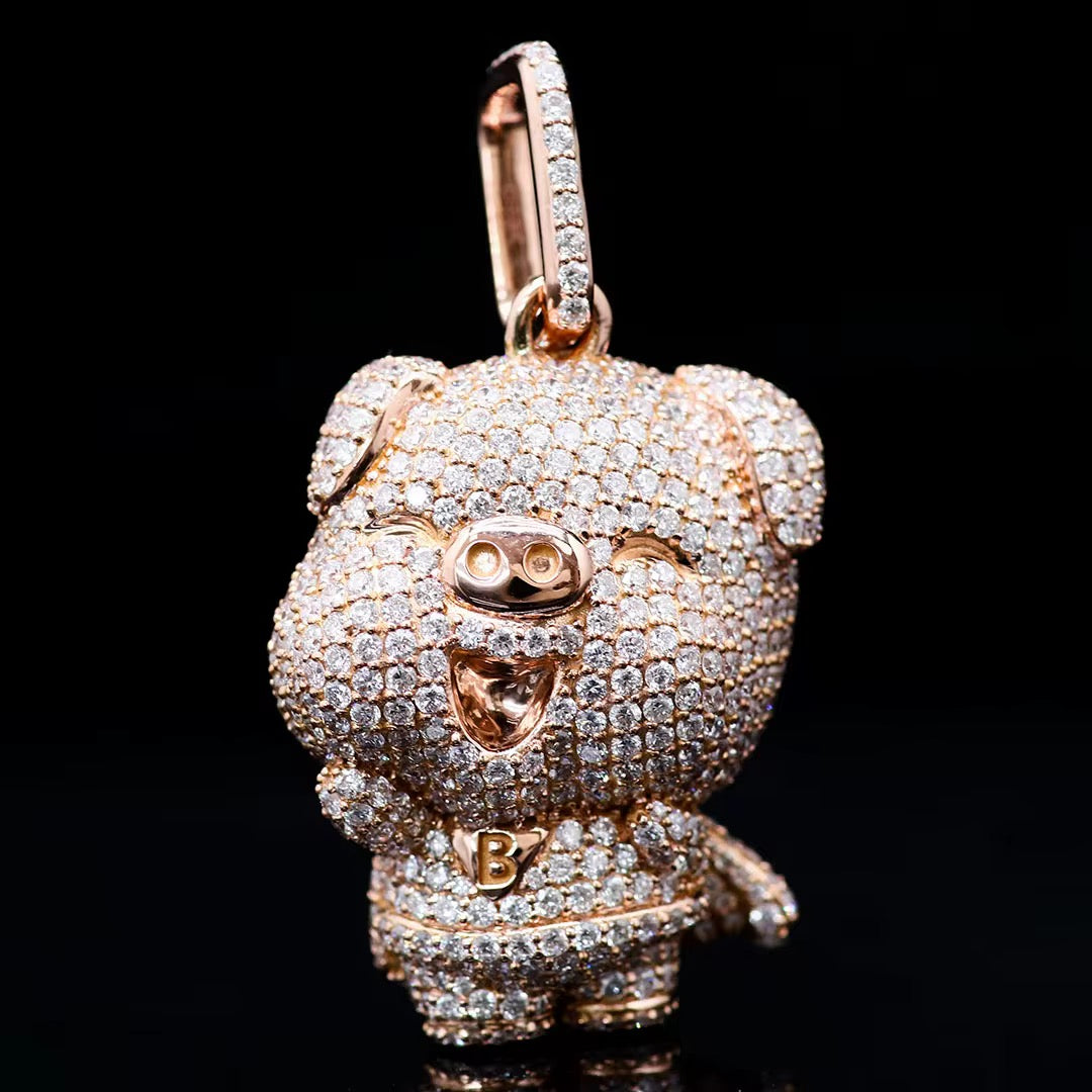 Custom Genie Pig Pendant