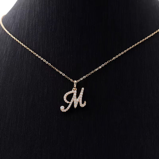 Custom Letter Pendant