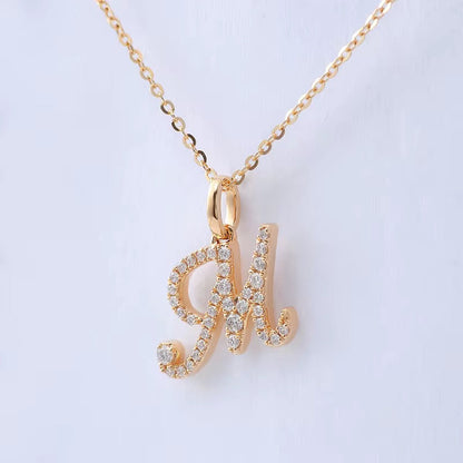 Custom Letter Pendant